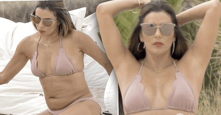 42-letnia Eva Longoria w bikini polskiej marki na Ibizie! Tak wygląda bez Photoshopa