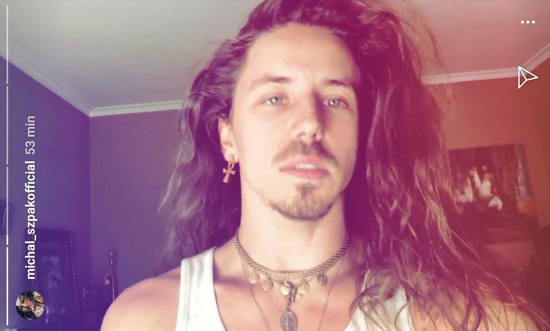 Michał Szpak - Instagram Stories
