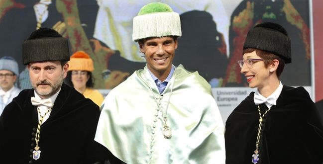 Rafael Nadal doktorem honoris causa uczelni w Madrycie