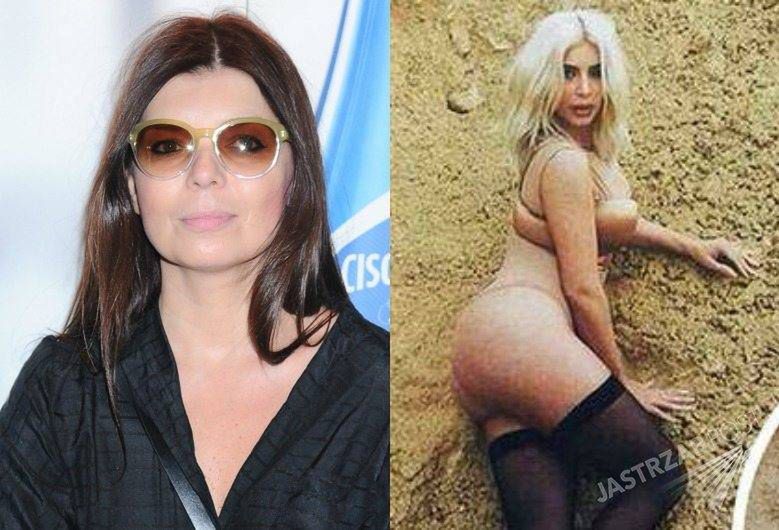 Dorota Wróblewska o Kim Kardashian, fot. ONS/Facebook