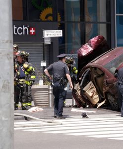 Wjechał w tłum przechodniów. Mógł być pod wpływem narkotyków