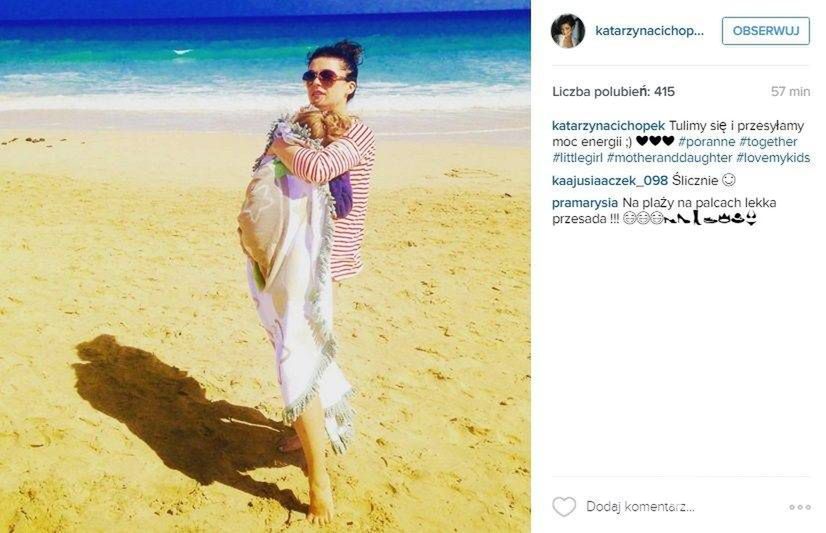 Kasia Cichopek pokazała zdjęcie z córką
