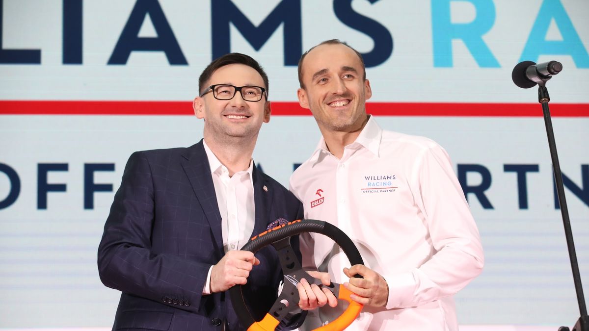 F1 - konferencja PKN Orlen i Williams Racing z udziałem Roberta Kubicy