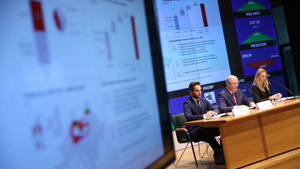 Konferencja prasowa PKN Orlen nt. wyników finansowych za trzeci kwartał 2019.