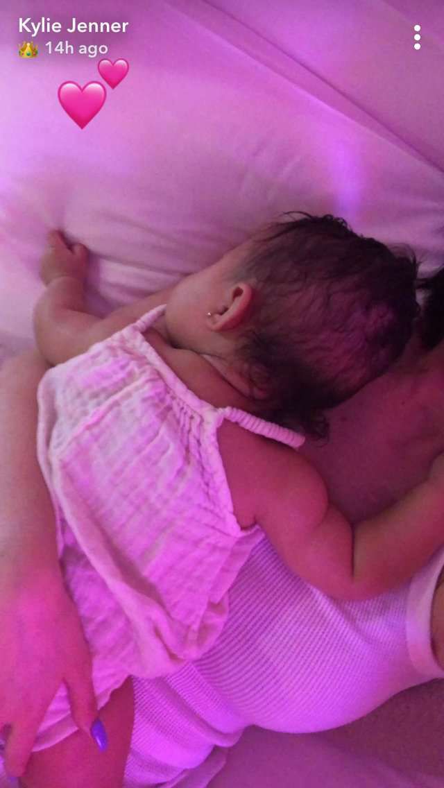 Stormi Webster ma przekłute uszy