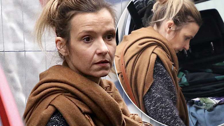 Joanna Koroniewska paparazzi, brak makijażu