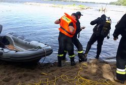 Poszukiwania dwóch nastolatków w jeziorze. "Działania humanitarne"