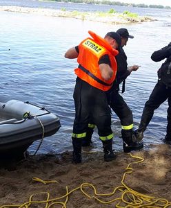 Poszukiwania dwóch nastolatków w jeziorze. "Działania humanitarne"