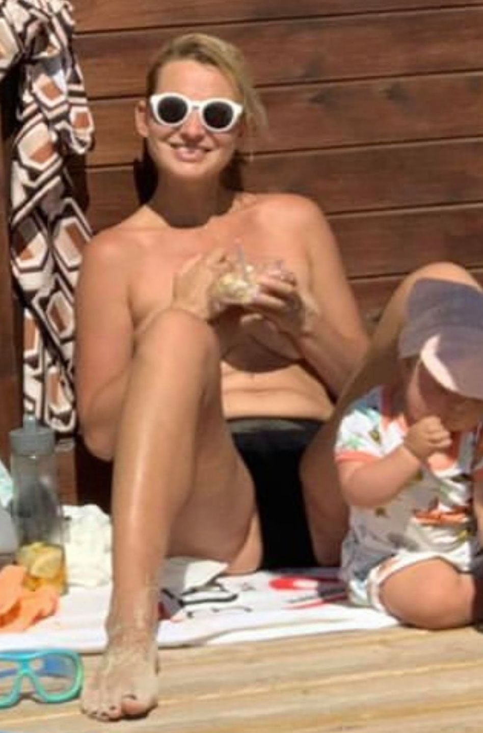 Joanna Moro bez stanika