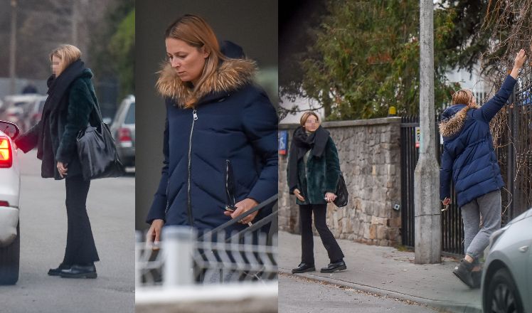 Matka i córka zostały przyłapane przez paparazzi pod rezydencją Moro