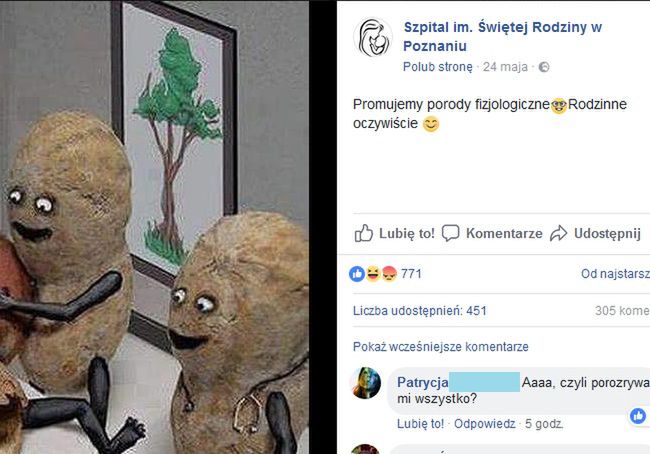 Poznański szpital pokazuje "śmieszne" zdjęcie. Powoduje oburzenie kobiet