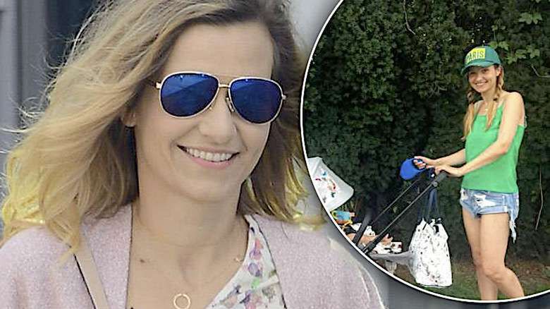 Joanna Koroniewska, córka, spacer