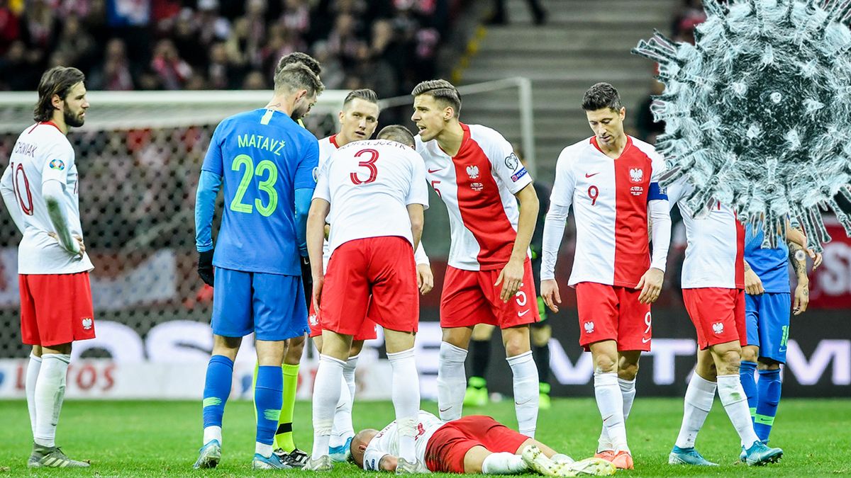 Najpierw kontuzja Lewandowskiego, a teraz koronawirus u kluczowego piłkarza. Koszmar kadry przed meczem z Anglią trwa