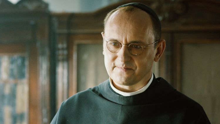 Adam Woronowicz jako św. Maksymilian Kolbe