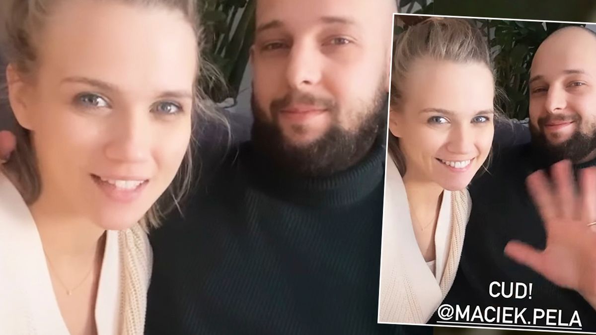 Agnieszka Kaczorowska i Maciej Pela