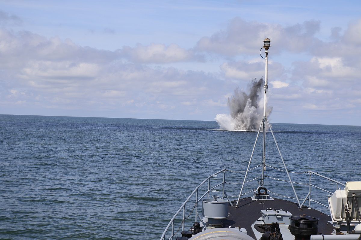 Świnoujście: detonacja miny morskiej Mark IV. Ewakuowano mieszkańców