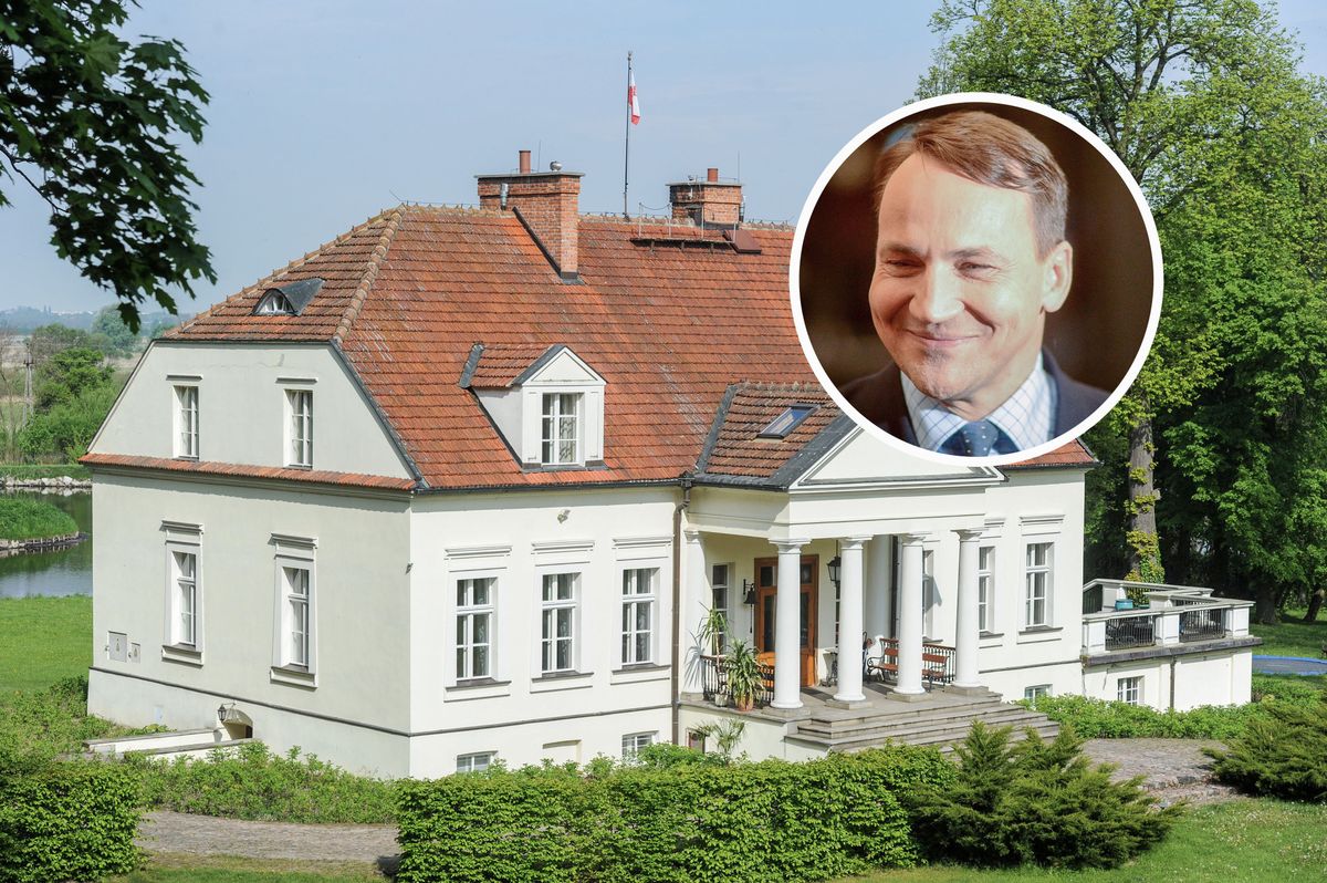 Sikorski chciał 200 tys. zł dotacji na remont swojego Pałacu w Chobielinie