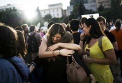 W Atenach tłumy świętują wyniki referendum