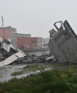 Zawalił się wiadukt w Genui. Służby mówią o dziesiątkach ofiar
