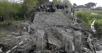 Gruzja: wysadzono dwa graniczne mosty
