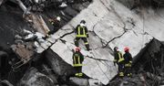 Katastrofa w Genui. Pozostała część wiaduktu może runąć. Służby wciąż szukają ludzi pod gruzami