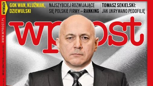 Najnowsza okładka tygodnika "Wprost"
