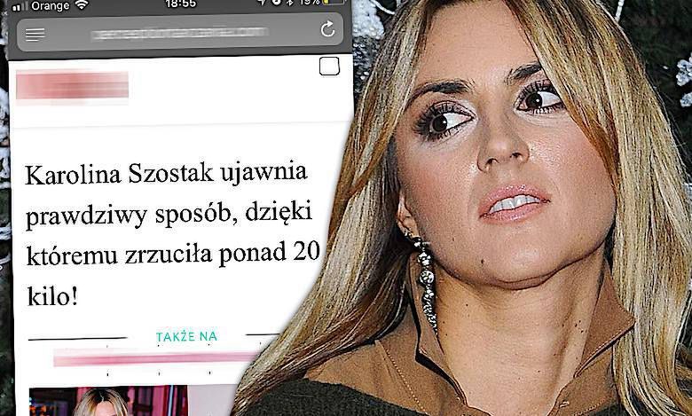 Karolina Szostak padła ofiarą perfidnych oszustów! Uważajcie na te środki odchudzające!