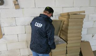 Nielegalne papierosy pakowali w kartony na pizzę. 14 osób zatrzymanych