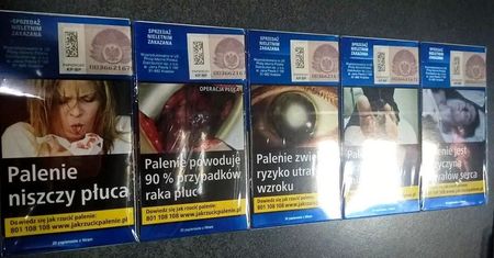 Nowe paczki papierosów już w Polsce. Drastyczne zdjęcia