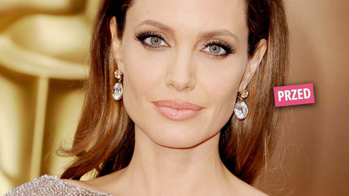 Angelina Jolie blondynką