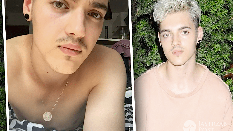 Radek Pestka ma różowe włosy