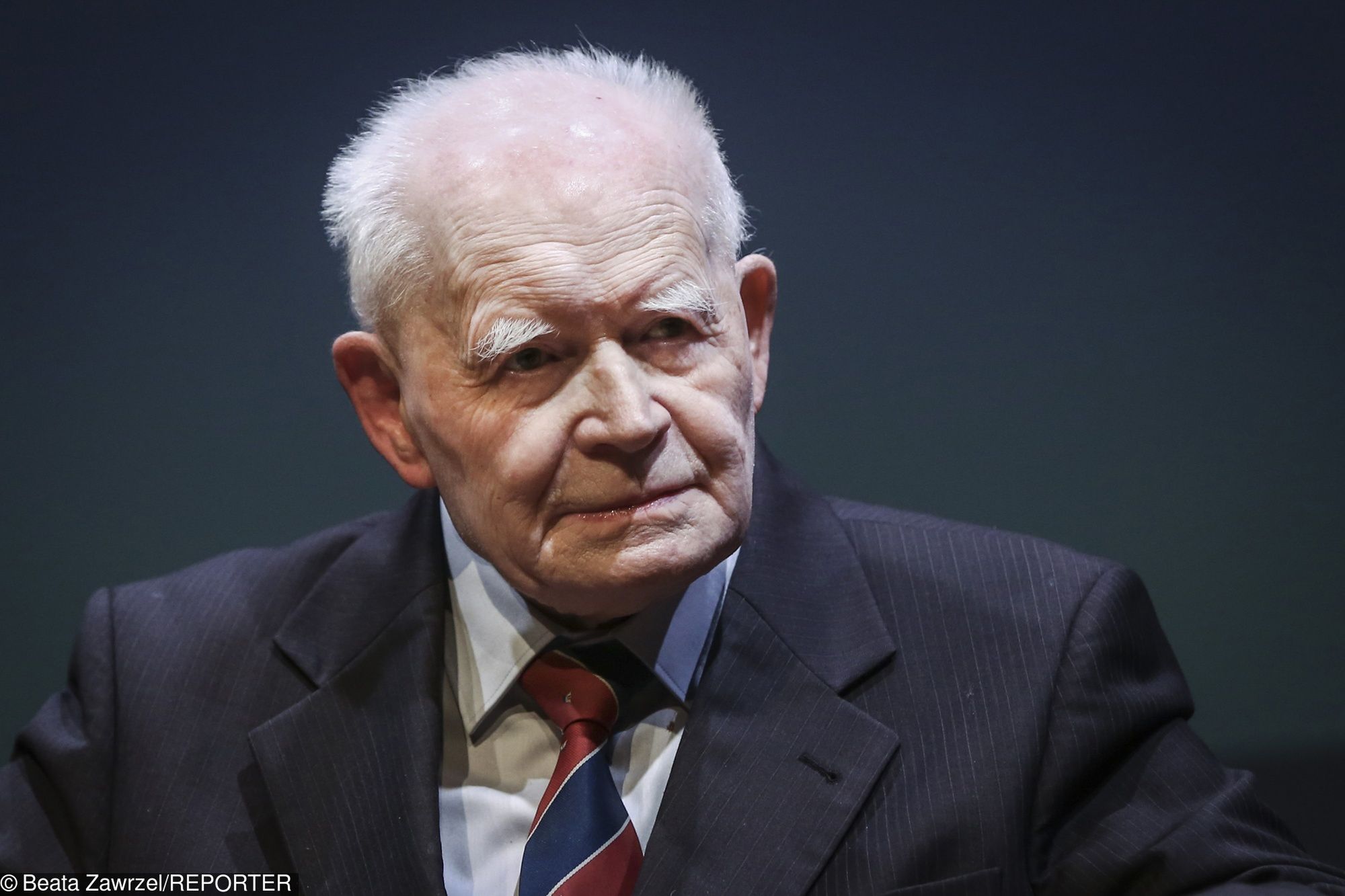 Prof. Adam Strzembosz podczas gali wręczenia Medali św. Jerzego w Krakowie