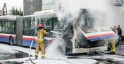 Bydgoszcz. Pożar autobusu miejskiego