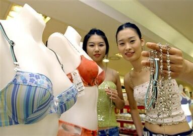 Chinki kupują coraz większe biustonosze