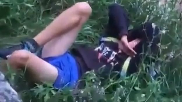 Chłopak spadł z wysokości ok. 3 metrów