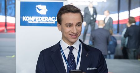 Wyniki wyborów 2019. Krzysztof Bosak dostał pytanie od Danuty Holeckiej. Zaskoczył prowadzącą TVP