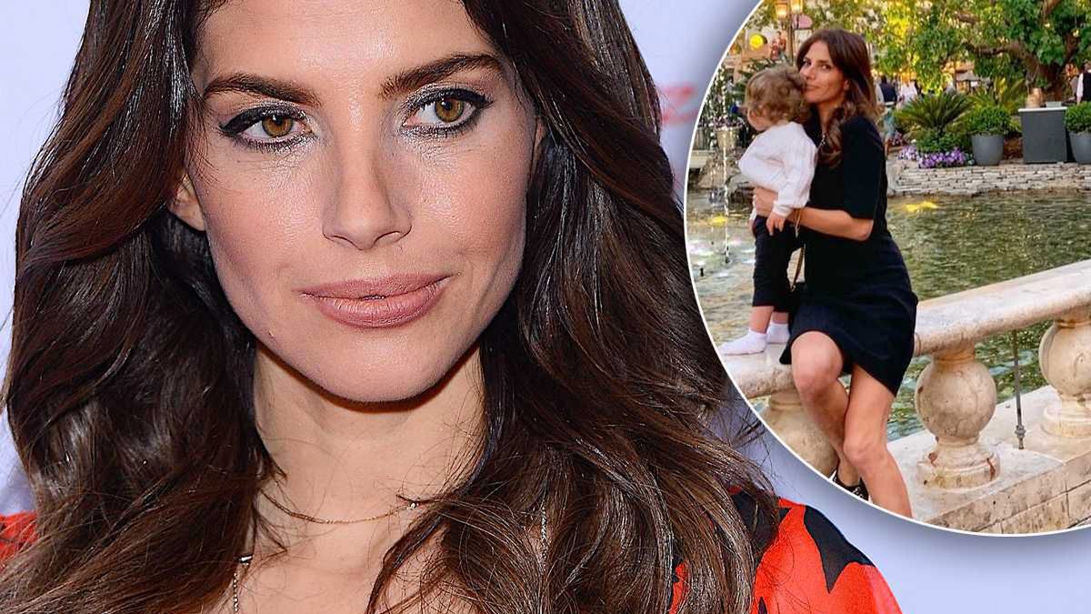 Weronika Rosati z córką Elizabeth