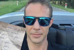 Małecki publikuje list, który wiele lat temu wzruszył go do łez. "Zachowałem go dla potomnych"