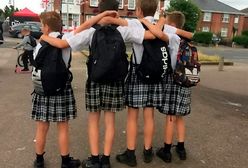 Chłopcy sprzeciwili się absurdalnemu zakazowi. Przyszli na lekcję w spódniczkach