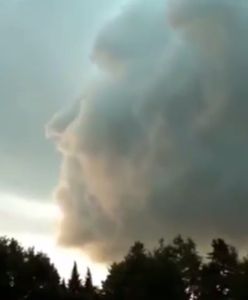 To nagranie przeraziło tysiące internautów. Huragan Irma miał mieć "twarz diabła"