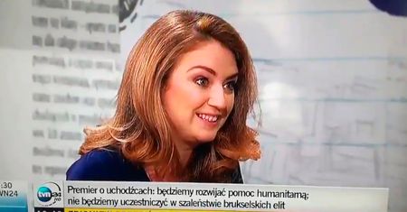 Szokujące słowa dziennikarki na temat uchodźców. Internauci szybko o tym nie zapomną