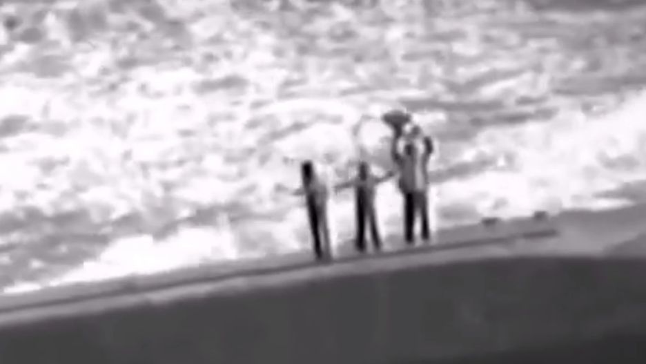 Akcja ratunkowa nieopodal Portoryko.