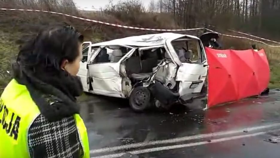 W wyniku wypadku zginęło pięć osób.