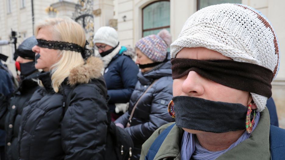 Protest wzorowany jest na działaniach rumuńskiej opozycji