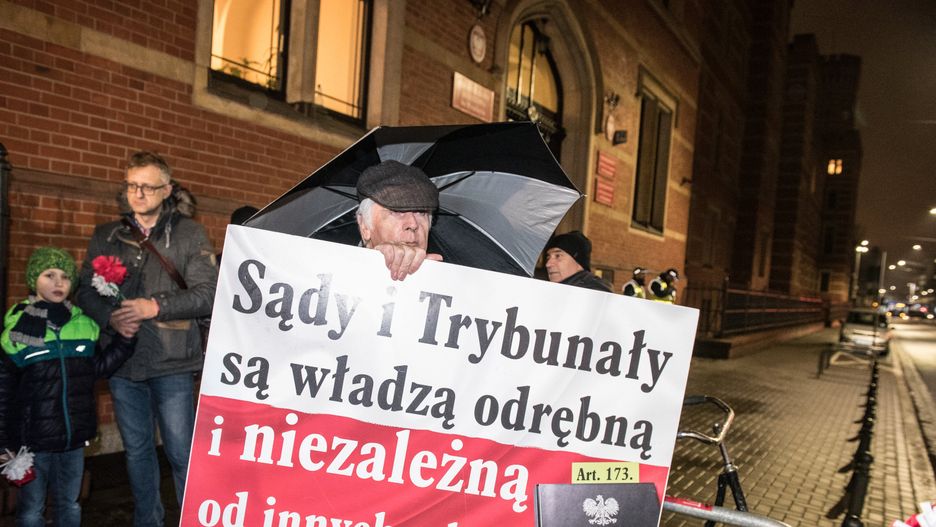 Nie wszyscy Polacy akceptują zmiany w sądownictwie