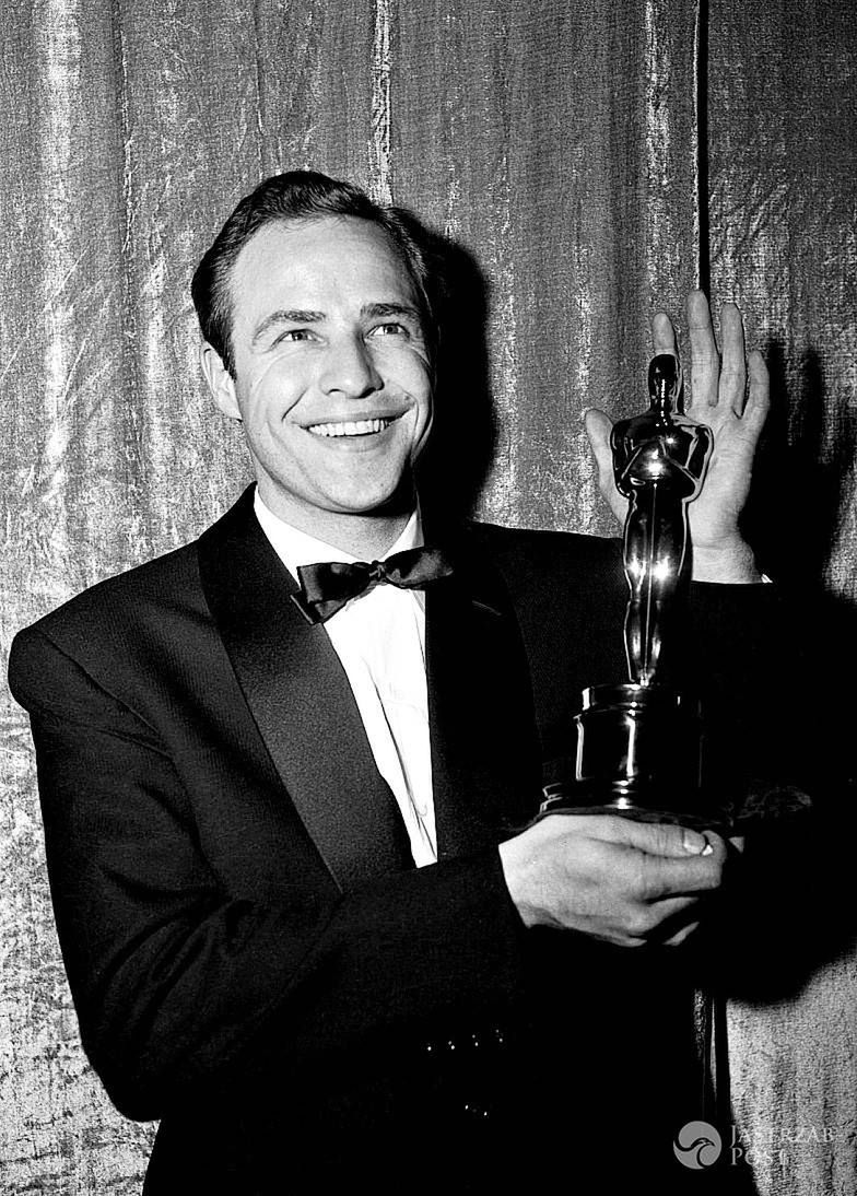 Marlon Brando z Oscarem