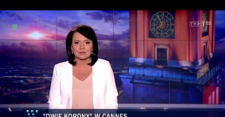 "Wiadomości" znów koloryzują rzeczywistość. Tym razem w materiale o polskim wątku w Cannes