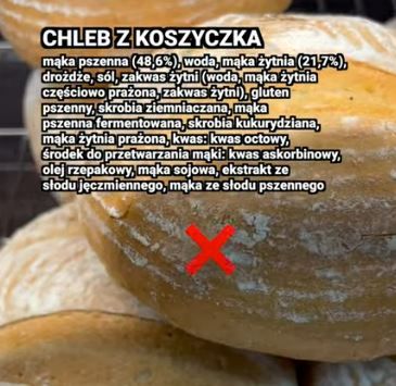 Chleb z Biedronki- Pyszności