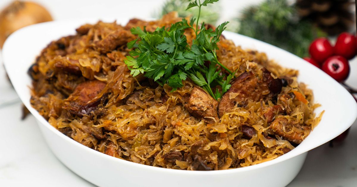 Staropolski bigos- Pyszności