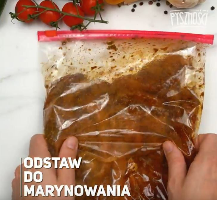 Tortilla z kurczakiem- Pyszności